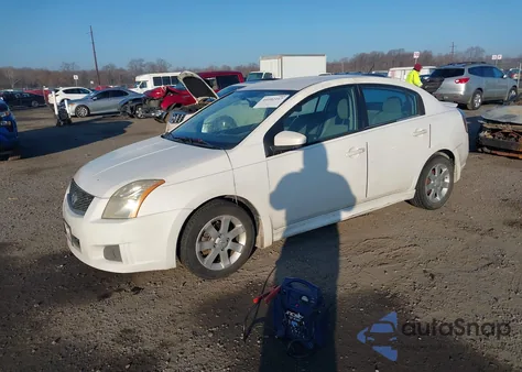 2010 Nissan Sentra 2.0Sr из США, поврежденный, VIN 3N1AB6AP6AL621408
